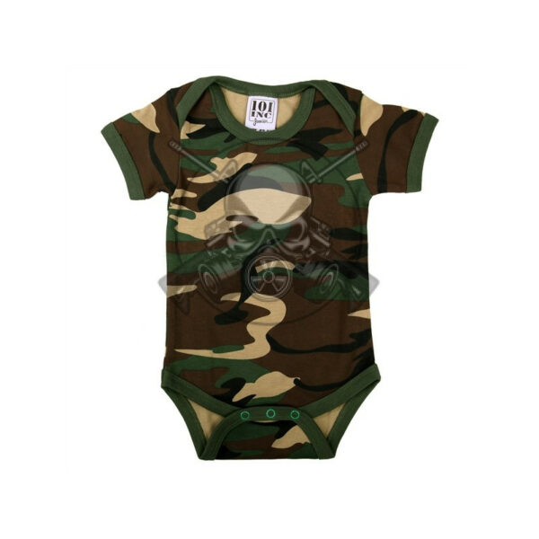 BODY BEBÉ MANGA CORTA CAMUFLAJE