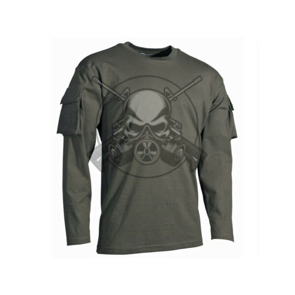CAMISETA TÁCTICA M/LARGA VERDE