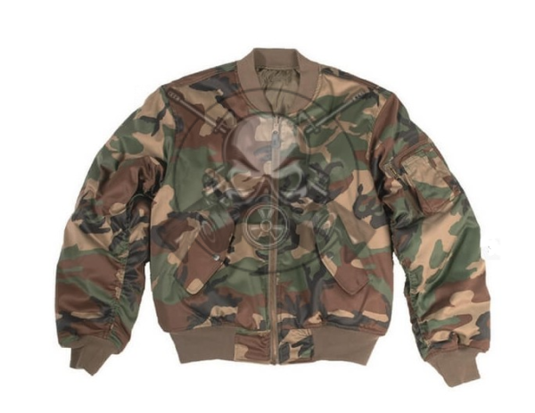 CAZADORA BOMBER MILTEC CAMUFLAJE
