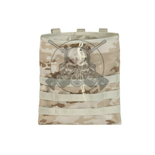 BOLSA DESCARGA DROP MOLLE GRANDE PIXELADO ÁRIDO