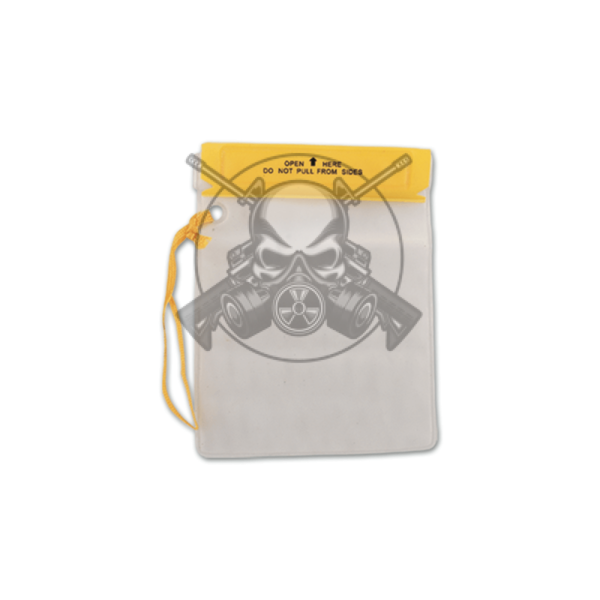 BOLSA ESTANCA MULTIUSO TRANSPARENTE MEDIANA 18 X 25 CM
