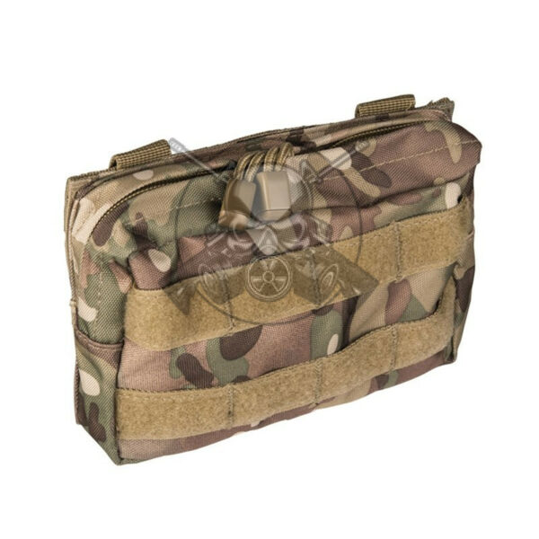 BOLSITO MOLLE RECTANGULAR VELCRO MULTICAM