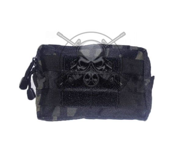 BOLSITO MOLLE RECTANGULAR VELCRO MULTICAM BLACK