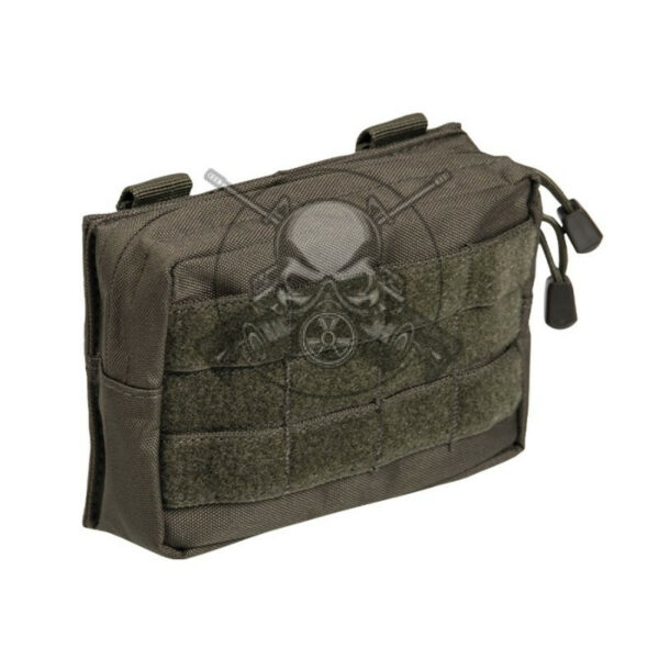 BOLSITO MOLLE RECTANGULAR VELCRO VERDE