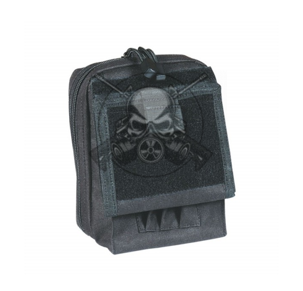 BOLSITO MOLLE VELCRO PORTAMAPAS NEGRO