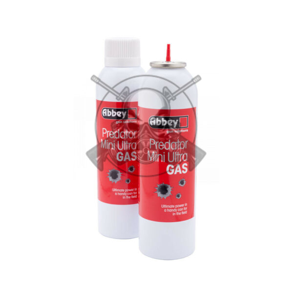 BOTELLA GAS ABBEY PREDATOR MINI ULTRA GAS 270ML ROJO