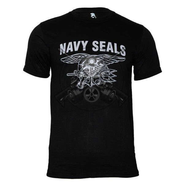 CAMISETA NAVY SEALS NEGRA