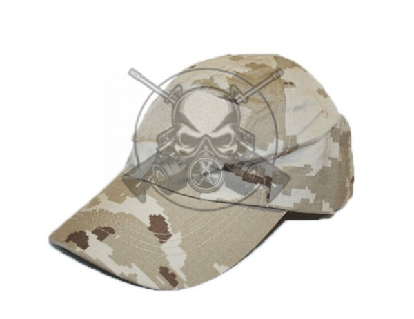 GORRA AIRSOFT VELCRO PIXELADO ÁRIDO