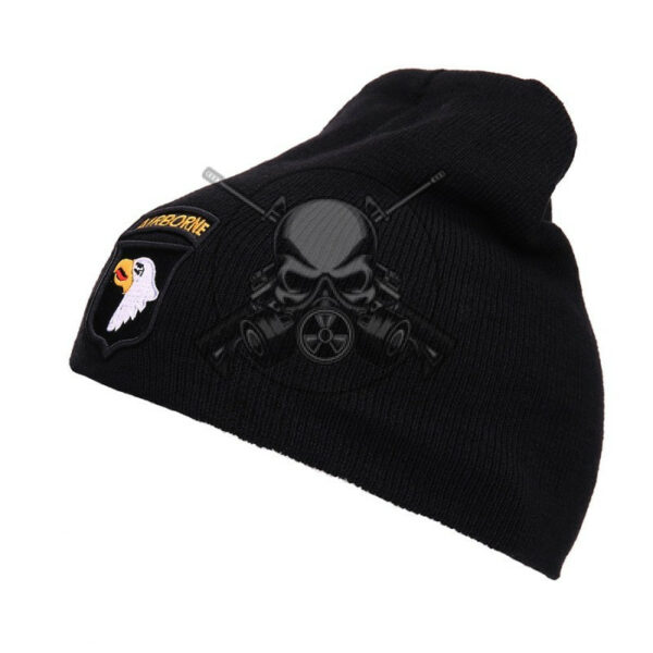 GORRO ACRÍLICO AIRBORNE NEGRO