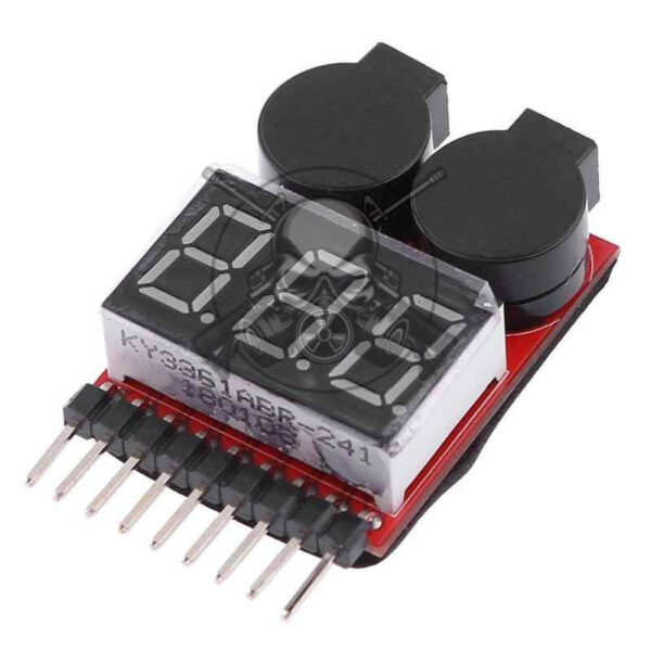 INDICADOR DE BATERIA LIPO CON ALARMA