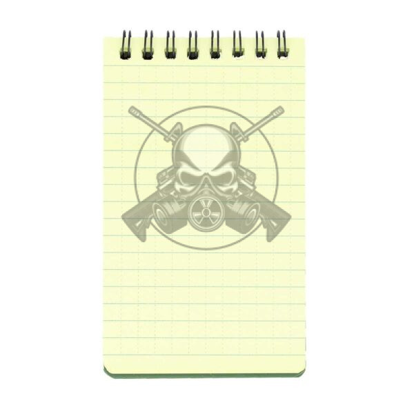 LIBRETA WATERPROOF 12 X 8 CM VERDE - Imagen 2