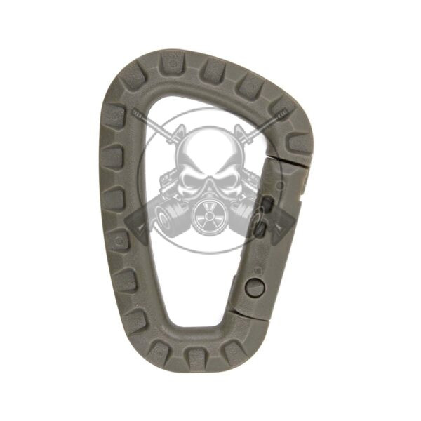 MOSQUETON PVC 82MM VERDE
