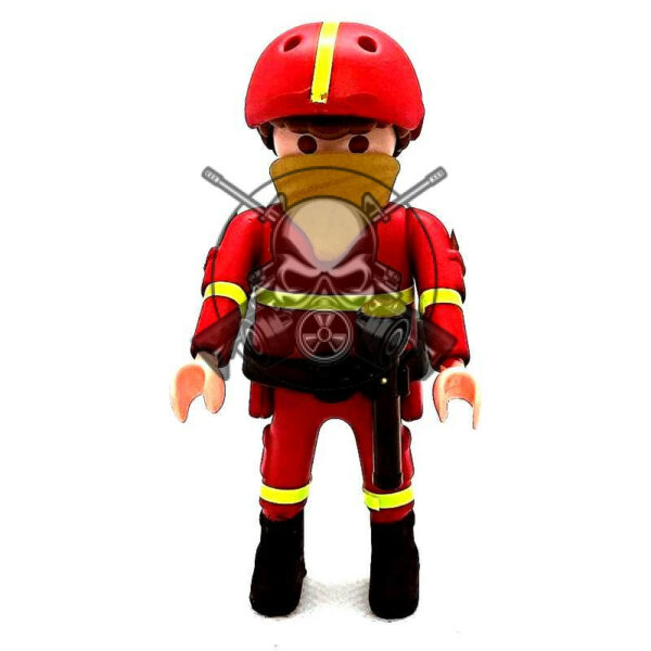 MUÑECO CUSTOM UME BOMBERO
