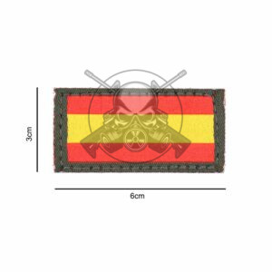 PARCHE BANDERITA ESPAÑA HOMBRO VERDE