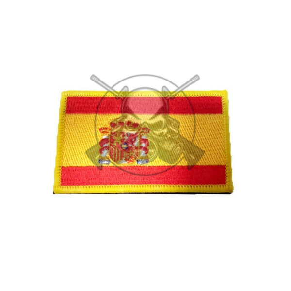PARCHE BANDERA ESPAÑA CONSTITUCION VELCRO BORDADO MEDIANO ESPAÑA
