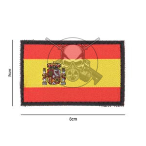PARCHE MICROBORDADO BANDERA ESPAÑA