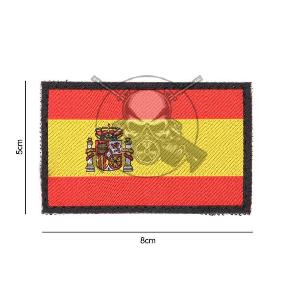 PARCHE MICROBORDADO BANDERA ESPAÑA
