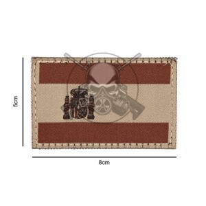 PARCHE MICROBORDADO BANDERA ESPAÑA COYOTE