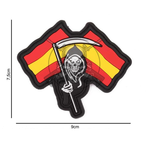 PARCHE PVC 3D GUADAÑA ESPAÑA