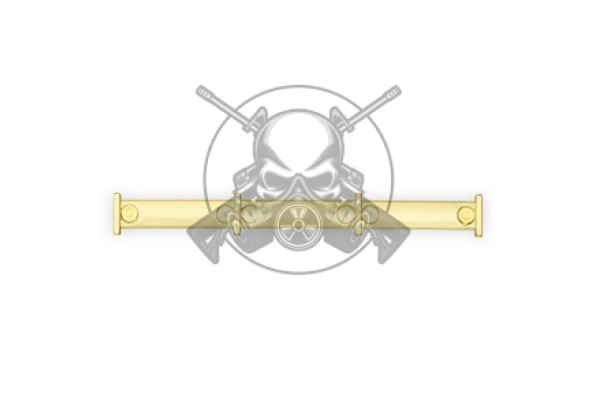 PASADORES PVC MILITARES AUTOMONTAJE 3 HUECOS DORADO