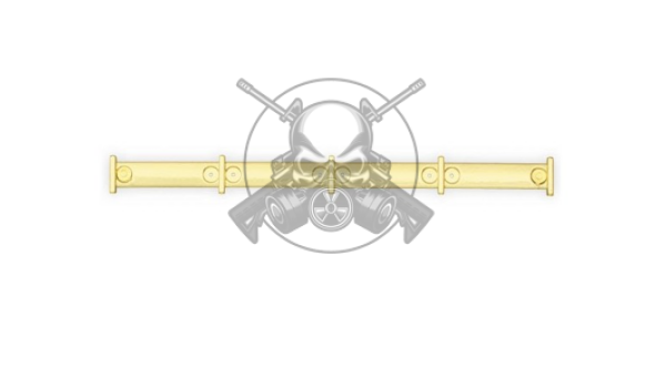 PASADORES PVC MILITARES AUTOMONTAJE 4 HUECOS DORADO