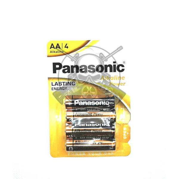 PILA ALCALINA PANASONIC 2A PEQ. AA NEGRA