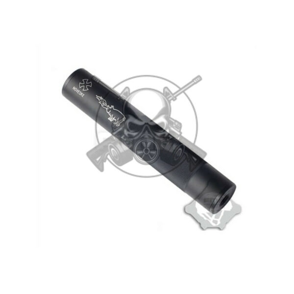 SILENCIADOR FMA NOVESKE FORCE LARGO NEGRO
