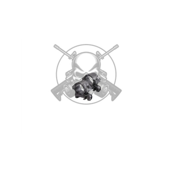 MONTURA VISOR ASG ANCHA BAJA 25MM NEGRO