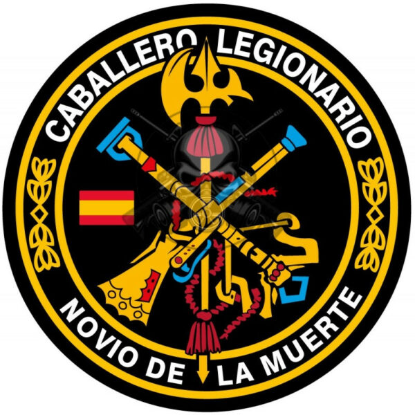 PEGATINA CÍRCULO LEGIÓN NOVIO MUERTE