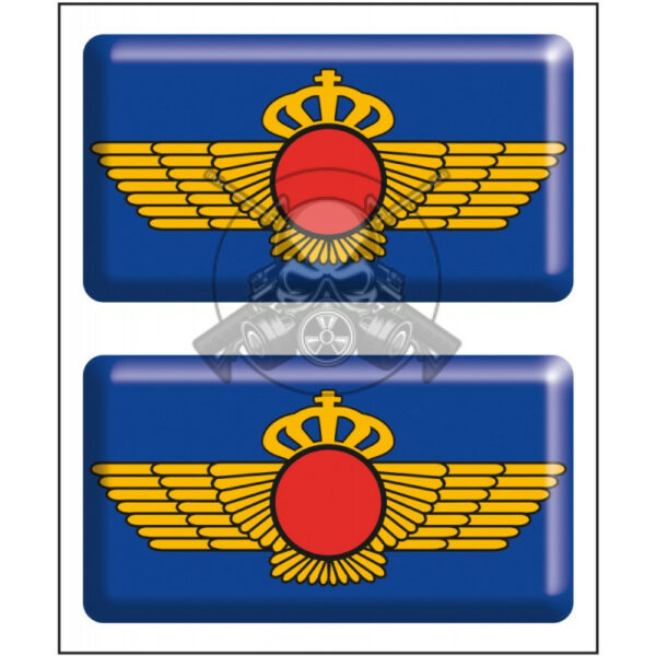 PEGATINA RESINA MED. EJÉRCITO DEL AIRE