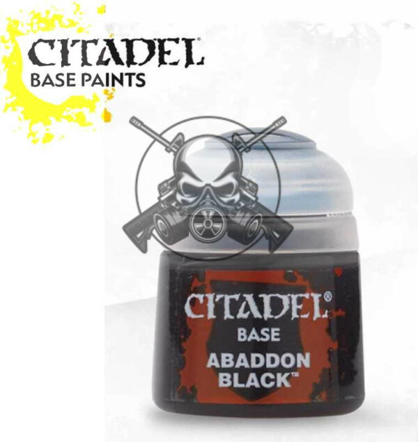 PINTURA CITADEL BASE ABADDON BLACK