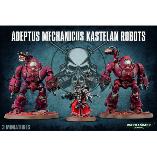 WARHAMMER 40000 ADEPTUS MECHANICUS KASTELAN ROBOTS