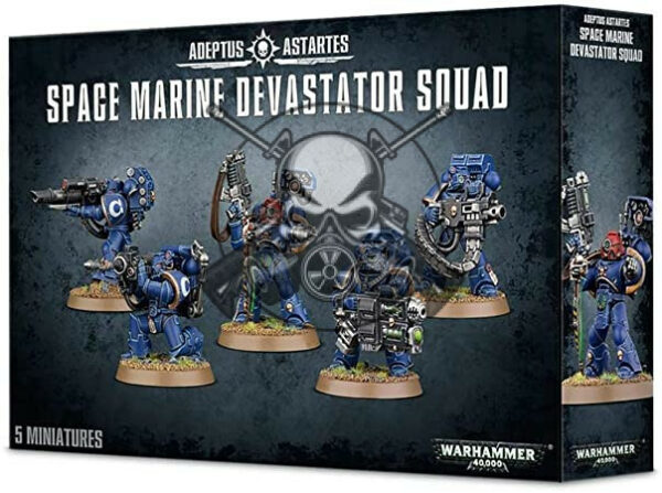 WARHAMMER 40000 SPACE MARINES DEVASTATOR SQUAD