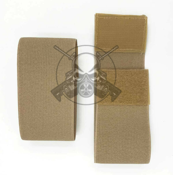 GOMA PIERNA ANCHA VELCRO TAN