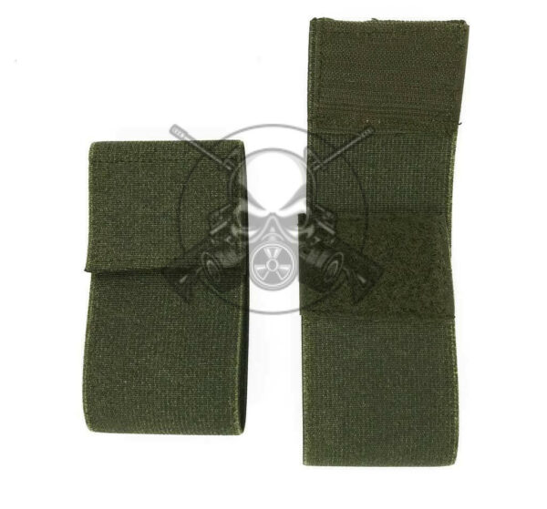 GOMA PIERNA ANCHA VELCRO VERDE