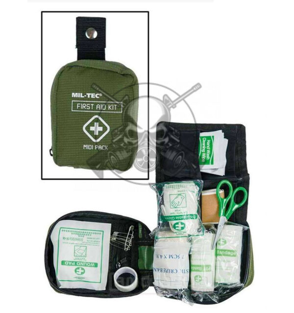 BOTIQUIN MILTEC MIDI PACK VERDE