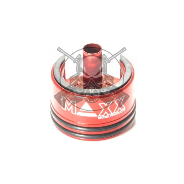 CABEZA CILINDRO MAXX MODEL ALUMINIO ROJA
