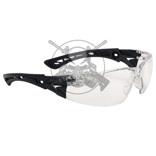 GAFA BOLLE RUSH PLUS TRANSPARENTE NEGRA