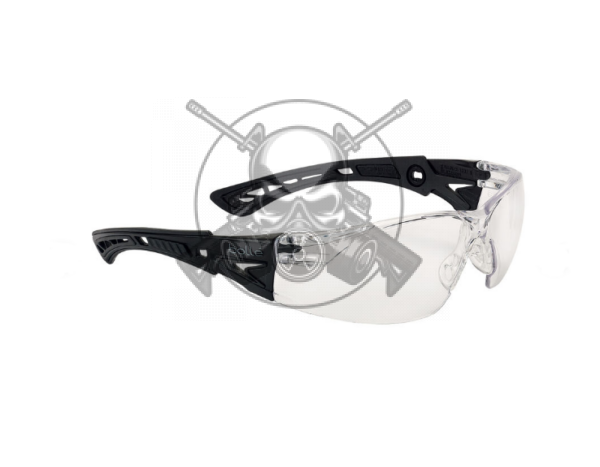 GAFA BOLLE RUSH SMALL TRANSPARENTE PATILLA NEGRA