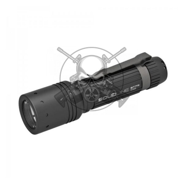 LINTERNA SOLIDLINE RECARGABLE ST7R NEGRA
