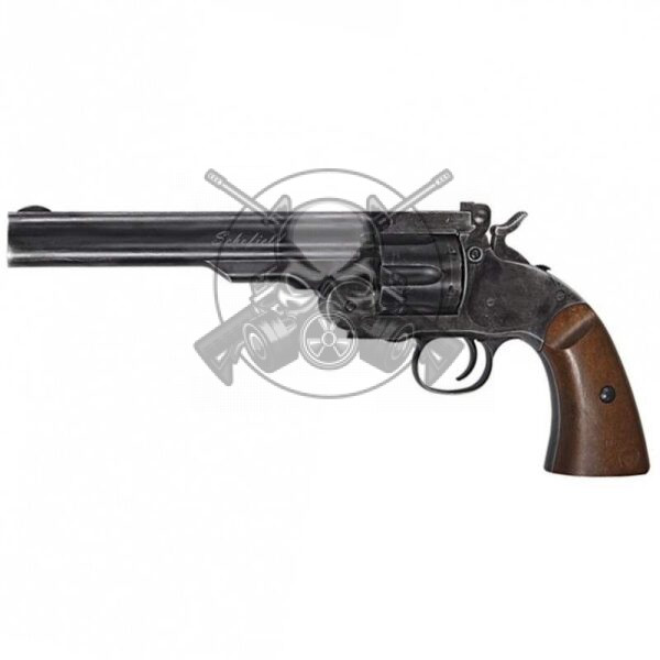 REVOLVER ASG SCHOFIELD 6" CO2 NEGRO/MARRÓN