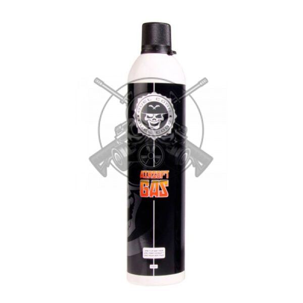 BOTELLA GAS DUEL CODE 600ML BOQUILLA LARGA NEGRO