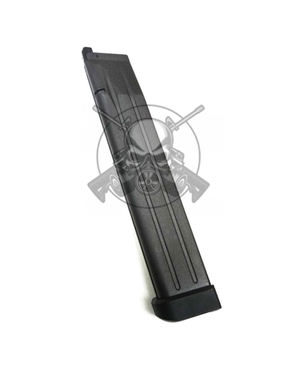 CARGADOR PISTOLA GAS WE HI-CAPA 5.1 LARGO NEGRO