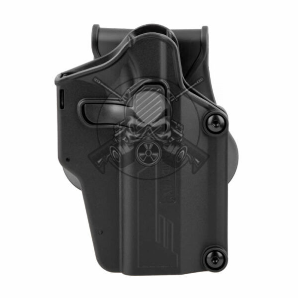 FUNDA PISTOLA RIGIDA AMOMAX UNIVERSAL AM-UH NEGRA