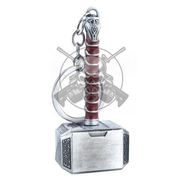 LLAVERO MARTILLO THOR GRIS-MARRÓN