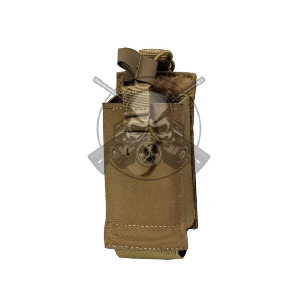 FUNDA WALKIE MOLLE COYOTE