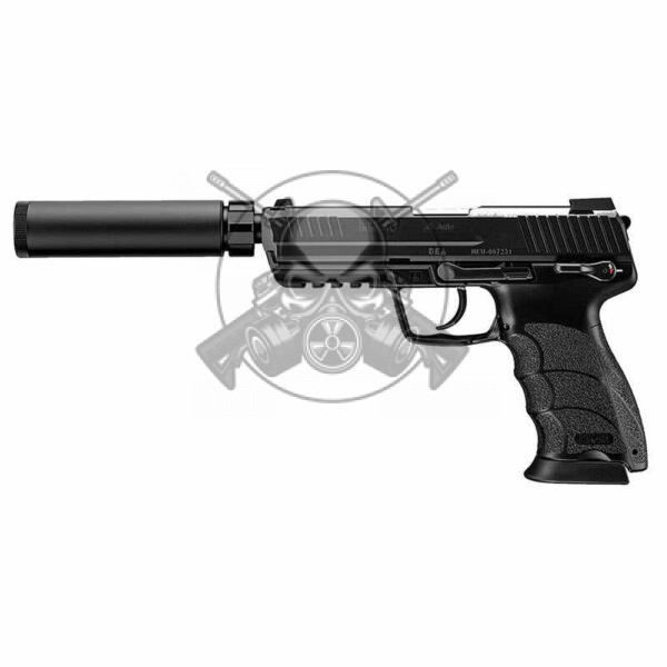 PISTOLA MARUI HK45 TACTICAL GAS NEGRA