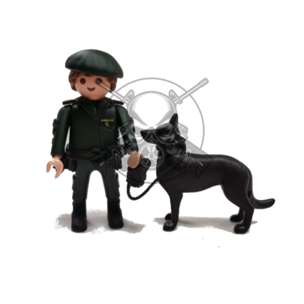 MUÑECO CUSTOM GUARDIA CIVIL UNIDAD CANINA