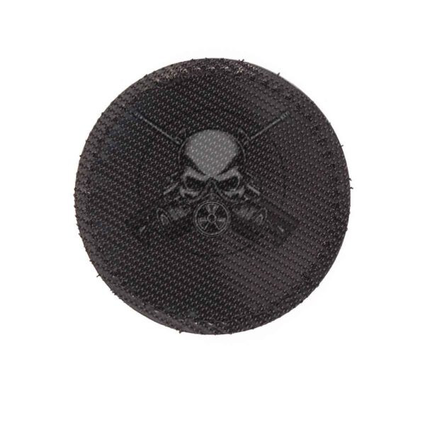 PARCHE PVC BIOHAZARD AMARILLO - Imagen 2