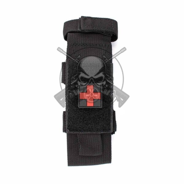 FUNDA TORNIQUETE Y TIJERA MOLLE NEGRA